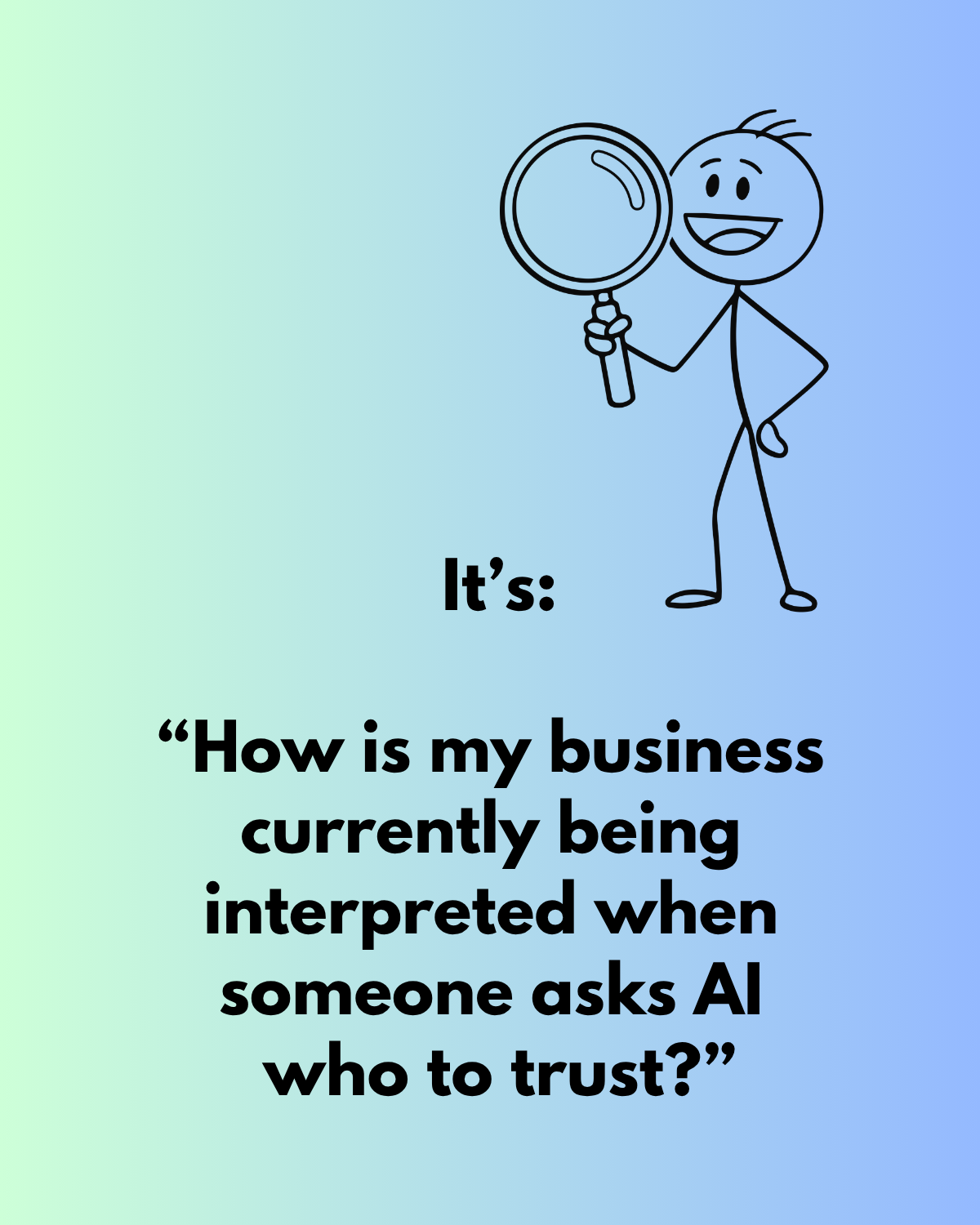 The Real Question — slide 2 of 5